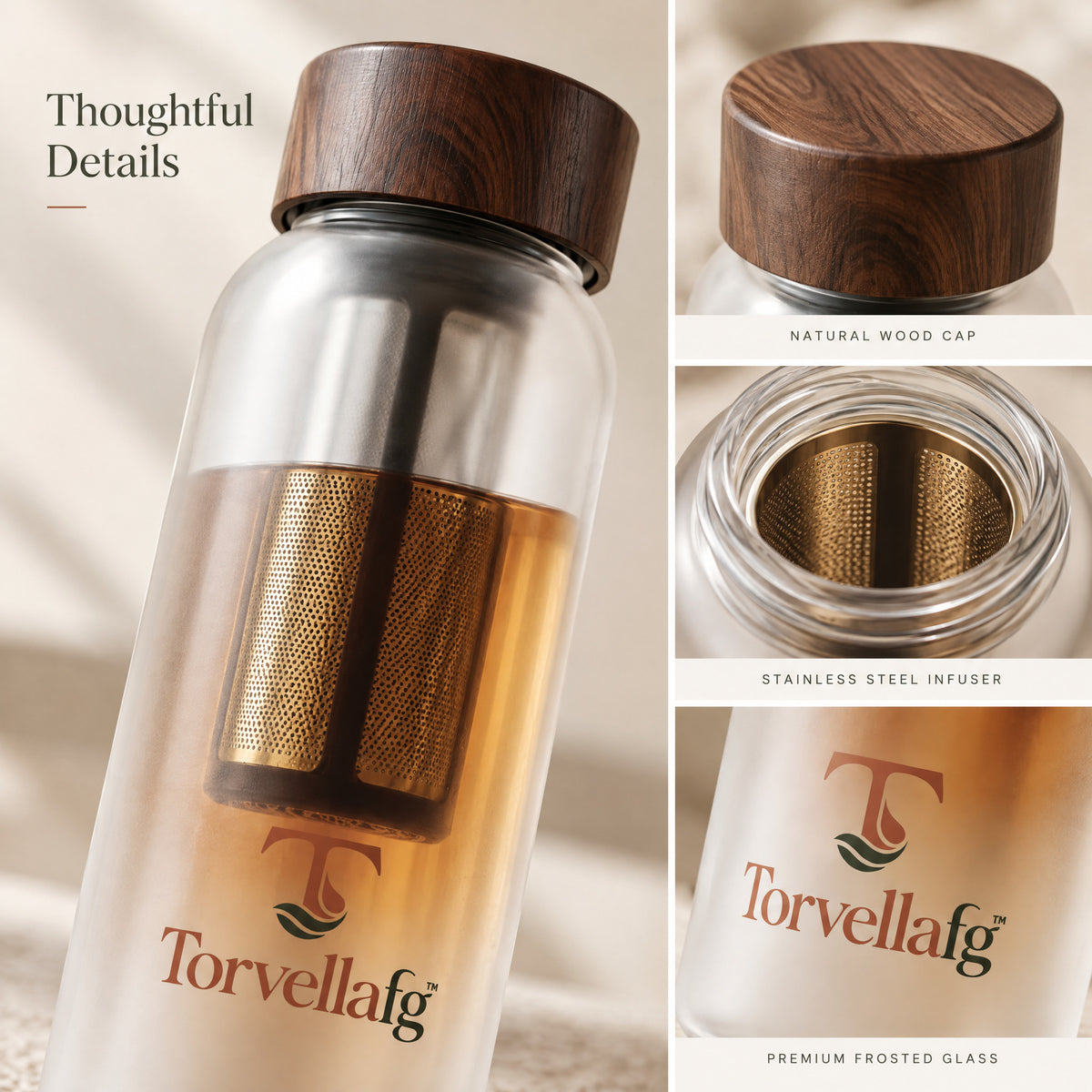 Torvellafg™ Cold Brew Bottle & Thermal Cup Set gallery image 5