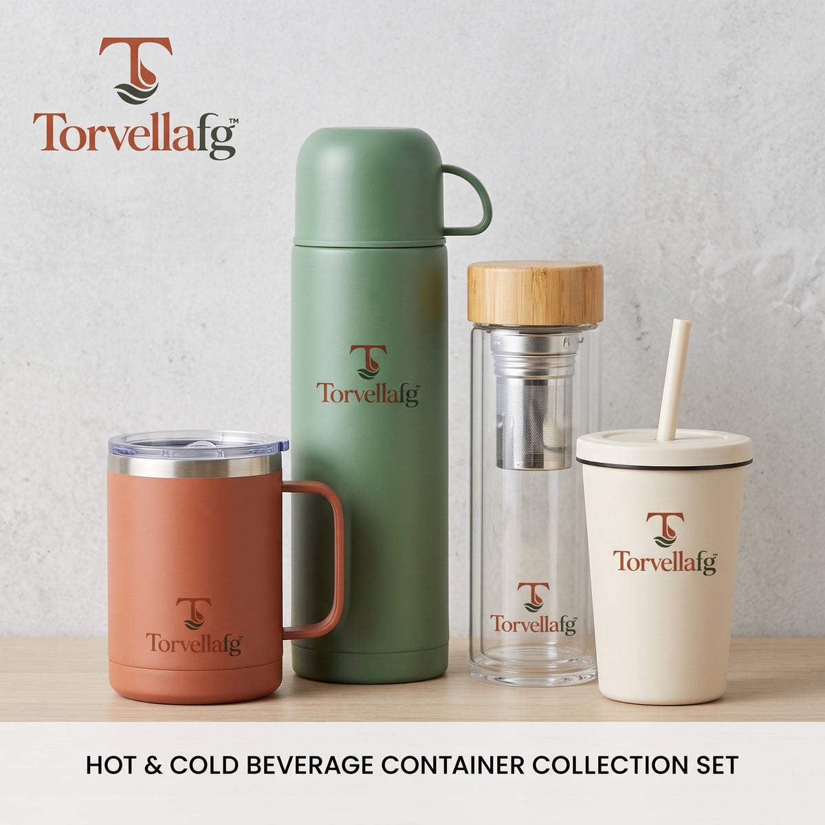 Torvellafg™ Hot & Cold Beverage Container Collection Set gallery image 1