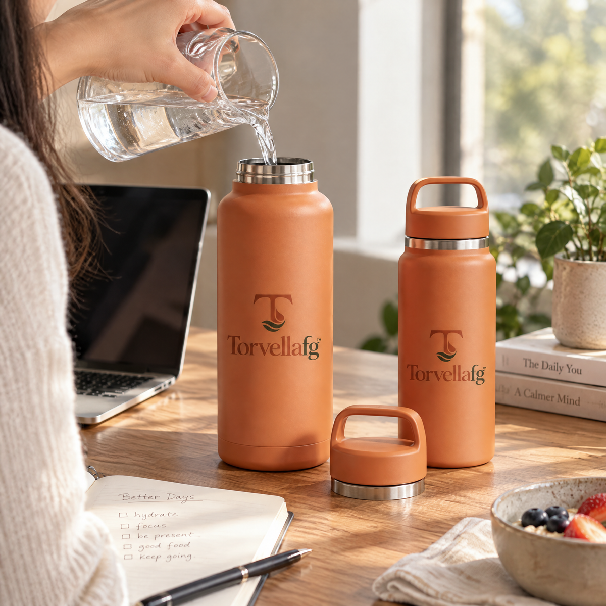 Torvellafg™ Insulated Water Bottle Set (Large & Medium Sizes) gallery image 3