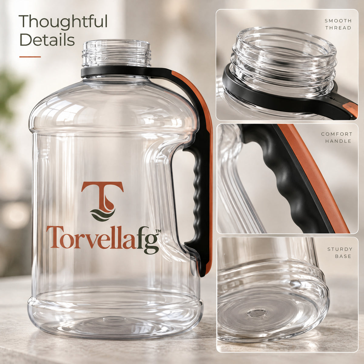 Torvellafg™ Large Capacity Water Jug with Bottle Set gallery image 5
