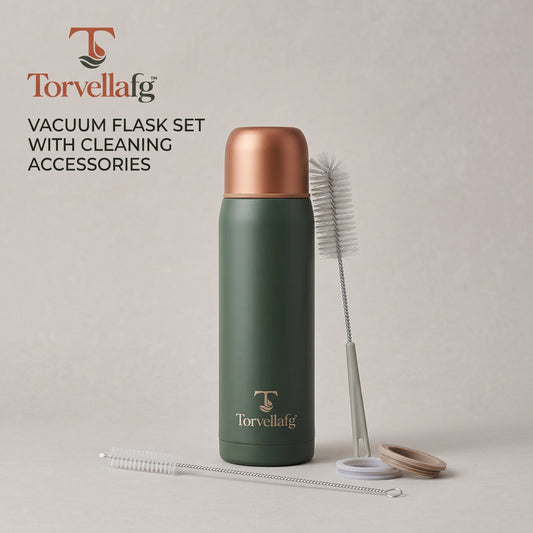 Torvellafg™ Vacuum Flask Set with Cleaning Accessories gallery image 1