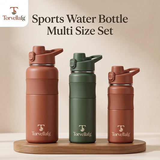 Torvellafg™ Sports Water Bottle Multi Size Set gallery image 1